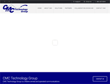 Tablet Screenshot of cmctechgroup.com